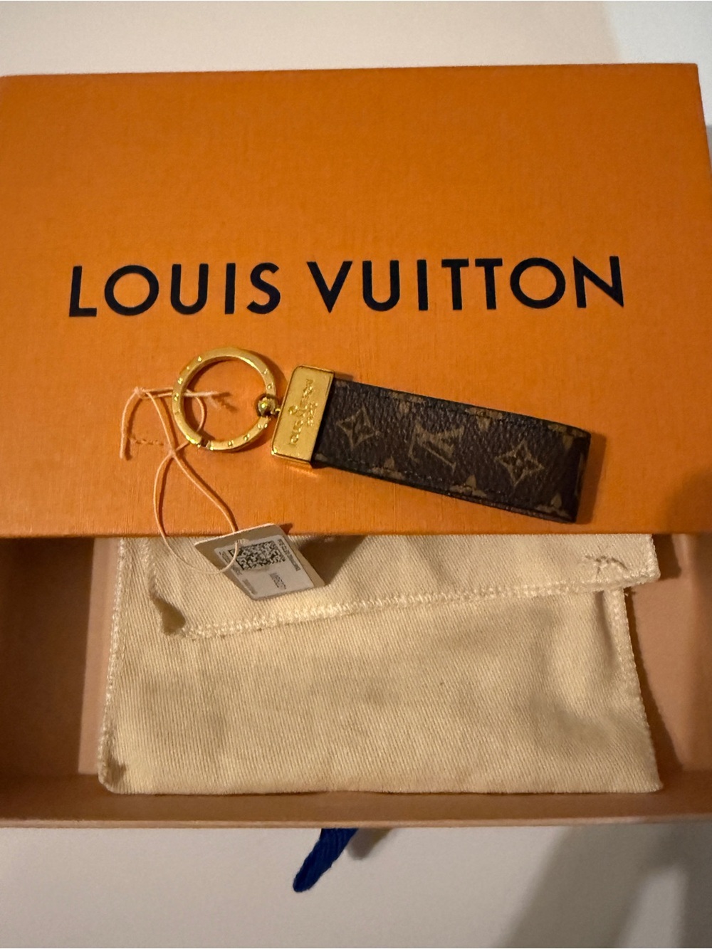 Louis Vuitton Dragonne Monogram Key Holder M65221 New With Tag